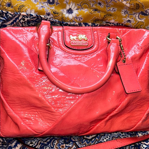 Coach Vintage Patent Leather Satchel - Picture 1 of 8